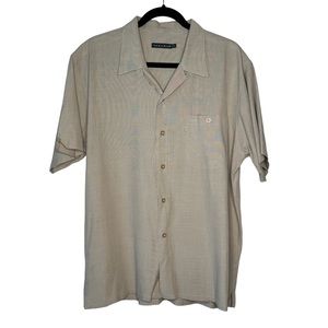 Inka Pello Men’s Beige Short Sleeves Shirt Medium